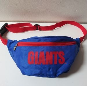 VTG 1991 New York Giants Fanny Pack Blue Red
